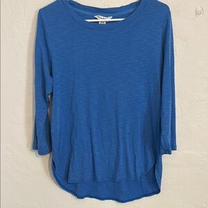 Tommy Bahama Cobalt Blue Long Sleeve Top